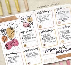 Bullet Journal Week, Journal Things, Brown Theme, Note Ideas, Calligraphy Ideas, Start Journaling