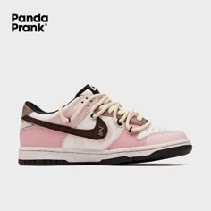 Pretty Sneakers, Custom Kicks, Heart Rose, Skate Shoe, Pink And Brown, Shoe Inspo, Cute Nikes, Aesthetic Shoes