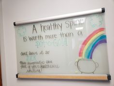 Spring Chiropractic Quotes, Winter Chiropractic Boards, Spring Chiropractic Boards, Blackboard Ideas, Health Posts