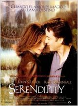 the movie serendipity is shown with an image of a man and woman