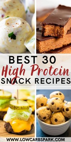 the best 30 high protein snack recipes