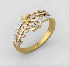 Gold Ring Designs With Letters, Copul Rings Design, Marriage Rings Couple Unique With Name, Couple Name Rings Gold, S Letter Ring Design, Letter Ring Gold For Women, Couple Letter Ring