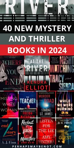 the river and new mystery books in 2021