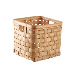 an empty basket is shown on a white background