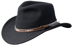 Made from water-repellent wool and designed to be packable  the Scala Phoenix Wool Felt Outback men's hat will keep you shaded through festivals  road trips  beach days and everything in between. Fitted Western Felt Hat For Outdoor, Black Flat Bill Felt Hat For Outdoors, Outback Hat Men, Men’s Felt Hat, Felt Outback Hat, Sporty 5-panel Snapback Hat For Camping, Outback Hat, Rei Co-op, Beach Days