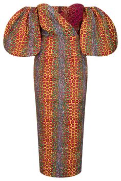 So divine is this beautiful fitted African print bodycon dress with exaggerated puff sleeves and pleated front neckline. Fully lined 100% cotton wax print. Centre back zip fastening. 100% cotton machine washable African Wear For Women, African Fashion Designers, Afrikaanse Mode, Bodycon Dress Online, African Fashion Modern, African Fashion Women Clothing, Midaxi Dress, African Inspired Fashion, African Fashion Women