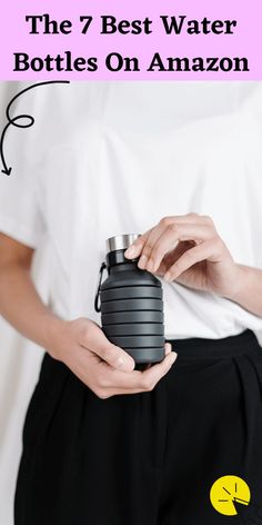 the 7 best water bottles on amazon for women in their 30's or 50's