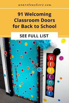 classroom door decorations for back to school see full list