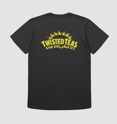 Twisted Teas and Double D's T-Shirt- Custom Funny T-Shirts ALL SALES ARE FINAL! Once you placed your order anything can be changed from color or size but no refunds! Twisted Tea Logo, Twisted Tea Painting, Twisted Tea Shirt, Twisted Tea Svg, Boosted Tea Shirts, Twist Shirt, Twisted Tea, Funny T Shirts, Funny T