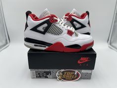 Nike Air Jordan Retro 4 Fire Red 2020 Size 10 Authentic Basketball Trainer NBA. 100% Authentic Need more pics just ask Any questions just ask Used Size: 10 If the pictures show box, box is included 100% legit check feedback and other items Jordan 4 Fire Red, Jordan 4 Red, Air Jordan Retro 4, Air Jordan Iv, Jordan Iv, Jordan Retro 4, Rare Sneakers, Retro 4, Nike Air Jordan Retro