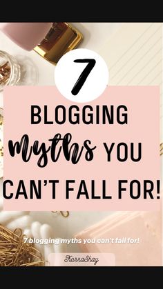 the words 7 blogging mysterys you can't fail for on top of a desk