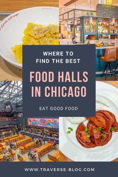 food in chicago with the words where to find the best food hals in chicago