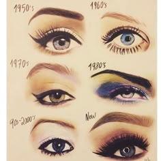 Maquillage Pin Up, 70s Eye Makeup, Fairy Eye Makeup, 50s Makeup, Golden Eye Makeup, 60s Makeup, 70s Makeup, 80s Makeup, Gold Eye Makeup