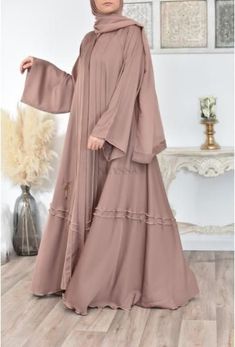 Islamic Fashion Dresses, Abaya Design, Modern Hijab, Muslim Fashion Hijab Outfits, Muslimah Dress, Muslim Women Fashion, Muslim Fashion Hijab, Muslim Fashion Dress