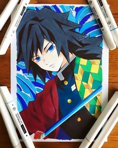 Naruto Drawings Easy, Manga Watercolor, Sky Anime, Anime Canvas Art, Cute Pokemon Wallpaper, Anime Crafts