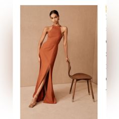 Ordered Two Different Dresses - Didn’t Wear This One. Brand New From Bhldn- Size 8 Dress. Laidback Outfit, Bridesmaid Outfits, Crepe Maxi Dress, Bhldn Dresses, Anthropologie Wedding, Bridal Event, Dresses Bridesmaid, Wedding Vibes, Different Dresses