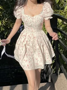 Summer Profile, Party Mini Dresses, Casual Dress Summer, Casual Party Outfit, Cute Dress Outfits, Korean Fashion Casual, Looks Party, Fashion Dresses Casual, Elegant Floral