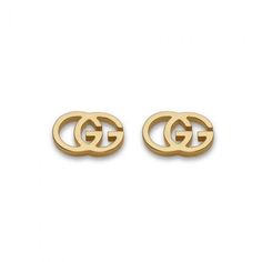 Gucci present these gorgeous understated earrings from their Running G Collection. Sumptuous 18ct Gold has been crafted into this stylish stud design and adorned with the iconic 'G' logo. The ideal accessory for everyday wear, or a great gift for a fashion forward loved one.- Gucci Stud Earrings- 18ct Gold- Running G Collection YBD09407400200U Gucci Earrings, Rose Gold Earrings Studs, Gucci Jewelry, Rose Gold Studs, Rose Gold Jewelry, Yellow Gold Earring, Luxe Gifts, Gold Logo, Floral Earrings