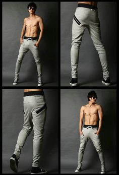 Korean Style Slim Fit Sports Sweatpants Dancing Outfits, Tapered Sweatpants, Sports Sweatpants, Fashion 2016, Fleece Sweatpants, Ulzzang Boy, Fit Men, Men Clothes, Hip Hop Dance