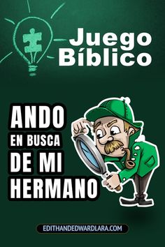 Idea para Juego Bíblico: Ando en Busca de Mi Hermano Bible Crafts Sunday School, Bible School Crafts, Bible Games, Bible Promises, Bible Study Verses, Bible Facts, Youth Ministry, Bible Crafts