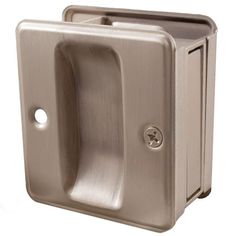 an image of a stainless steel toilet paper dispenser