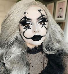 Outfit Design Ideas, Halloween Makeup Clown, Halloween Makeup Diy