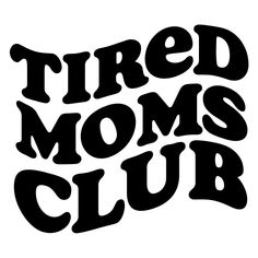 Decal can be created in permanent vinyl or heated iron press vinyl. Bubble Letter Shirt, Cool Mom Club Svg, Tired Moms Club Svg, Cute Shirt Svg Designs, Def Tired Svg, Matt Rife Svg, Trendy Svg Designs, Preppy Svg, Cute Svg For Shirts