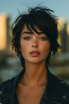 Short Messy Hairstyles, Haircut 2025, Woman Short Hair, Classic Pixie, Layered Pixie, New Short Hairstyles, Tutorial Ideas, Frontal Hairstyles