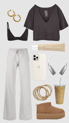 #comfy #vanillagirl Class Outfits, Luxury Lounge, Lounge Outfits, Casual Preppy Outfits, Outfit Inspo Casual, Trendy Outfits For Teens, Cute Lazy Outfits, Cute Lazy Day Outfits, Cute Preppy Outfits