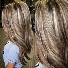 Bronde Dimensional Highlights, Dimensional Blonde Balayage With Money Piece, Highlights And Lowlights On Dark Hair, Blonde Hair Color Ideas Dimension, Ash And Caramel Highlights, Multiple Blonde Highlights, Fall Hair Color Trends For Blondes 2023, Blonde Highlights Dimension, Haircut Styles For Thick Hair