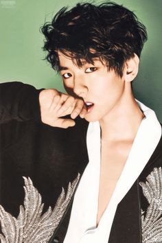 BAEKHYUN EXO Baekhyun Photoshoot, Spirit Fanfic, Asian Man, W Korea