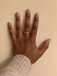 Nail Extensions On Dark Hands, Nail Polish Ideas For Morena, Pretty Nails For Dark Skin, Nail Polish For Morena Skin, Short Acrylic Nails For Black Skin, Engagement Nails Dark Skin, Engagement To Be Opi, Short Nail Designs For Black Skin, Engage Meant To Be Opi