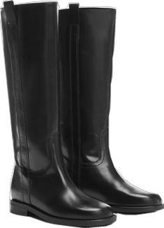 Sleek Tall Leather Boots, Classic Tall Leather Boots, Classic Tall Boots, Leather High Heel Boots, Leather Boots Heels, High Leather Boots, Metallic Shoes, Metallic Heels, Cowboy Style