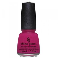 PRICES MAY VARY. Bright berry pink creme nail color with fuchsia undertones From the China Glaze Off Shore Collection Gives long lasting manicures Dries quickly on nails Glaze Nail Polish, China Glaze Nail Polish, China Glaze, Fuchsia Color, Nail Color, Nail Care, Nail Colors, Beauty And Personal Care, Berry