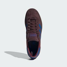 adidas Handball Spezial Shoes - Burgundy | Free Shipping with adiClub | adidas US Maroon And Burgundy, Spezial Shoes, Burgundy Adidas, Maroon Shoes, Adidas Handball Spezial, Adidas Handball, Lock Logo, Burgundy Shoes, Shoes Adidas