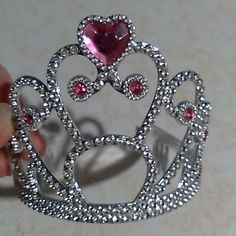 Little Girls Love These., Never Worn, But In Great Condition Y2k Tiara, Scene Tiara, Kids Tiara, Tiara Accessories, Girls Tiara, Kids Hair Accessories, Queen Bees, 18th Birthday, Kids Accessories