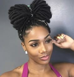 Loc Ideas, Afrocentric Hairstyles, Short Box Braids, Dreads Styles, Beautiful Natural Hair