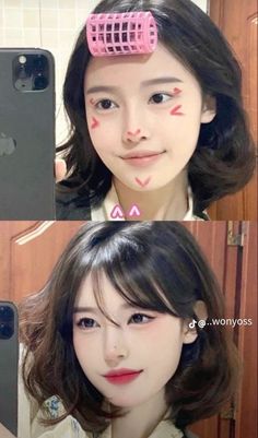 Cute Korean Drawings, Makeup Ideas Korean, Korean Eyes, Glowup Tips, Makeup Kawaii, Rouge Makeup, Eye Makeup Guide, Goth Makeup Tutorial