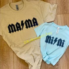 Mama Tshirt. Unisex Bella Canvas. Very Soft. Can Purchase Matching Mini Tshirt For Your Littles. Mom And Kid Tshirts, Mamma Mini Shirt, Mommy And Me Cricut Shirts, Mini T Shirt, Mommy And Mini, Mommy And Me Shirts, Mama Tshirts, Mommy And Me Shirt, Baby Crafts