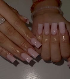 Plain Short Acrylic Nails, Acyrilics Nails, Nails 2025, Short Acrylics, Tapered Square Nails, Pretty Nail Colors, Plain Nails