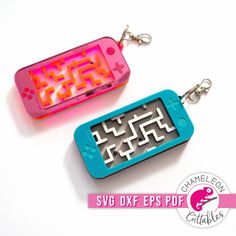 Gamer Maze Keychain for Laser cutter svg dxf eps pdf SVG DXF PNG Cutting File Laser Ideas Acrylic, Laser Acrylic Projects, Glowforge Acrylic Projects, Acrylic Laser Projects, Laser Keychain, Laser Cnc Machine, Acrylic Projects, Glowforge Ideas, Glowforge Projects