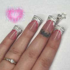 'Y2K Zebra Tips' Press On Nails are an ode to the fashion trends of the early 2000s. As with all of our nails, these Press Ons replicate the look of acrylic nails, just without the hassle of an appointment! 'Y2K Zebra Tips' are the perfect set to highlight your (our🤭) love for the Y2K era of fashion. You will not find nails like these anywhere else! Why choose 'Y2K Zebra Tips'? This set of nails is one of the most fashionable to date! Not only is it super quick & easy to apply, it represents an Green Zebra Print Nails, Early 2000s Nails, Zebra Print Nails, Green Zebra, Nail Prices, Acrylic Gel, Really Cute Nails, Us Nails, Zebra Print