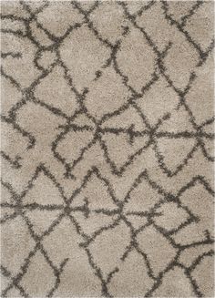 Safavieh Belize Shag SGB482D Taupe/Grey Area Rug Taupe Grey, Moroccan Area Rug, Light Grey Area Rug, Navy Blue Area Rug, Shag Area Rug, Silver Area Rug, Abstract Rug, White Area Rug, Beige Area Rugs