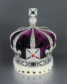 a tiara with jewels and diamonds on it