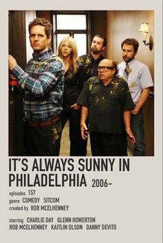 the poster for it's always sunny in philadelphia