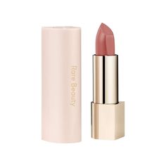 What it is: A buttery, pigment-rich, soft matte lipstick, available in a range of wearable shades, that hugs lips in pure comfort all day. Formulation Type: LipstickBenefits: Hydrating and Long-wearingIngredient Callouts: Free of parabens, formaldehydes, formaldehyde-releasing agents, phthalates, retinyl palmitate, oxybenzone, coal tar, hydroquinone, sulfates SLS & SLES, triclocarban, and triclosan. It is also vegan, cruelty-free, and comes in recyclable packaging.What Else You Need to Know: Sel Race Makeup, Rare Beauty By Selena Gomez, Dream Makeup, Castle Aesthetic, Cool School Supplies, Princess Kids, Models Makeup, Rare Beauty, Too Cool For School