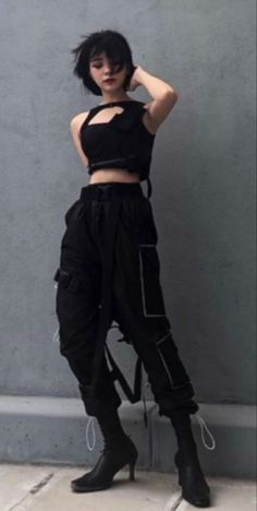 Female Techwear, Womens Techwear, Tech Outfit