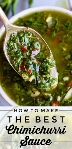 how to make the best ghimichuri sauce