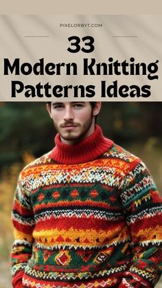 Upgrade your wardrobe with modern knitting patterns that are trendy and fun to make.