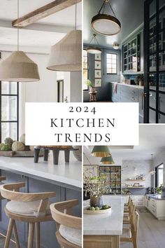 the kitchen and dining room are featured in this postcard with text that reads, 2012 kitchen trends